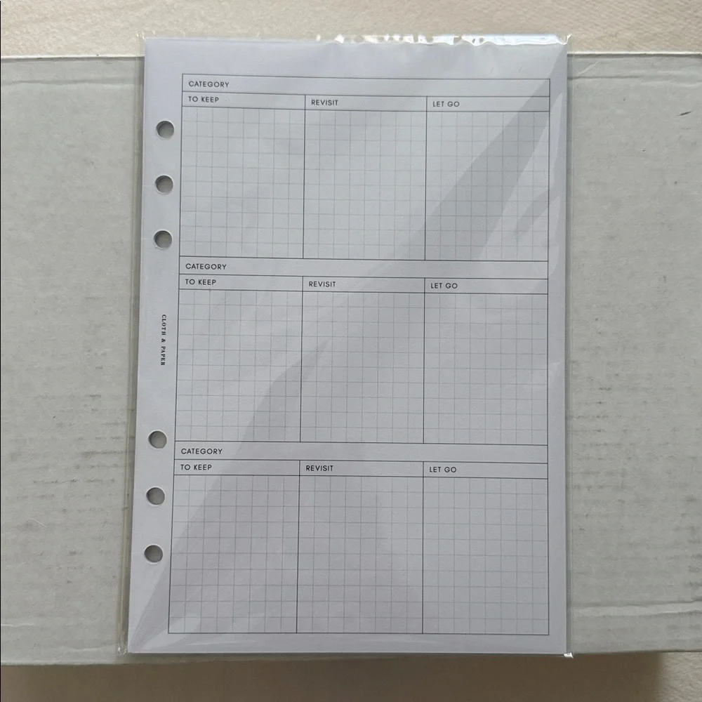 Cloth & Paper December Sub Box Items